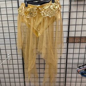 New Women's Gold Skirt Bottoms